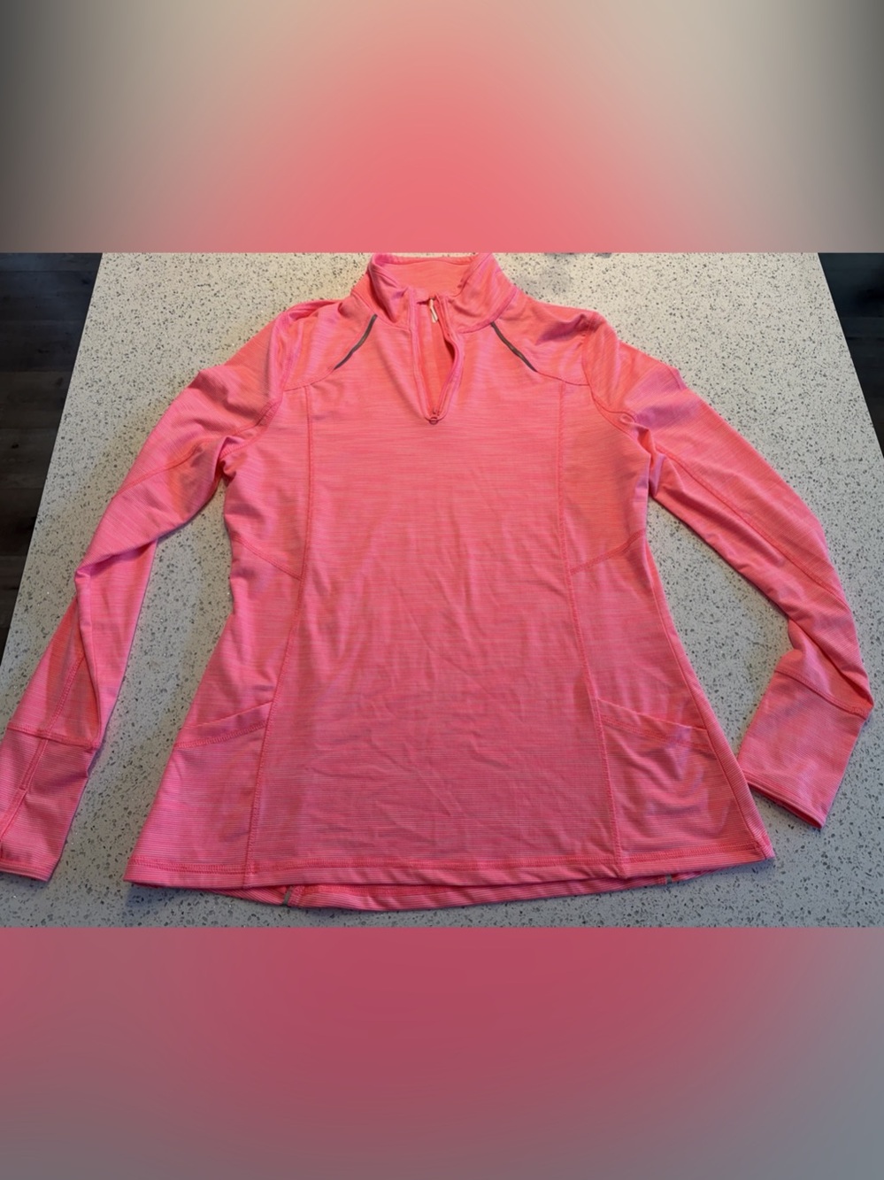 Everlast Long Sleeve Athletic Top in Pink Large Like New